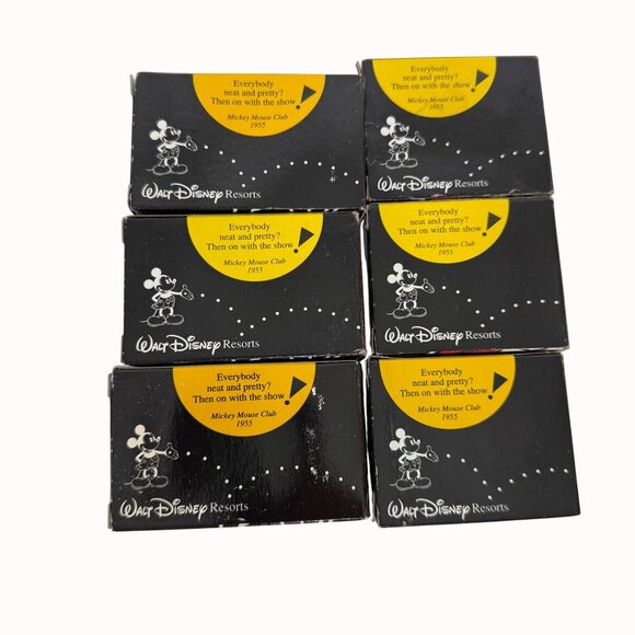 Walt Disney Resorts Bar Soap Set of 6 Mickey Mouse Collectible Bath And Facial - Picture 3 of 12
